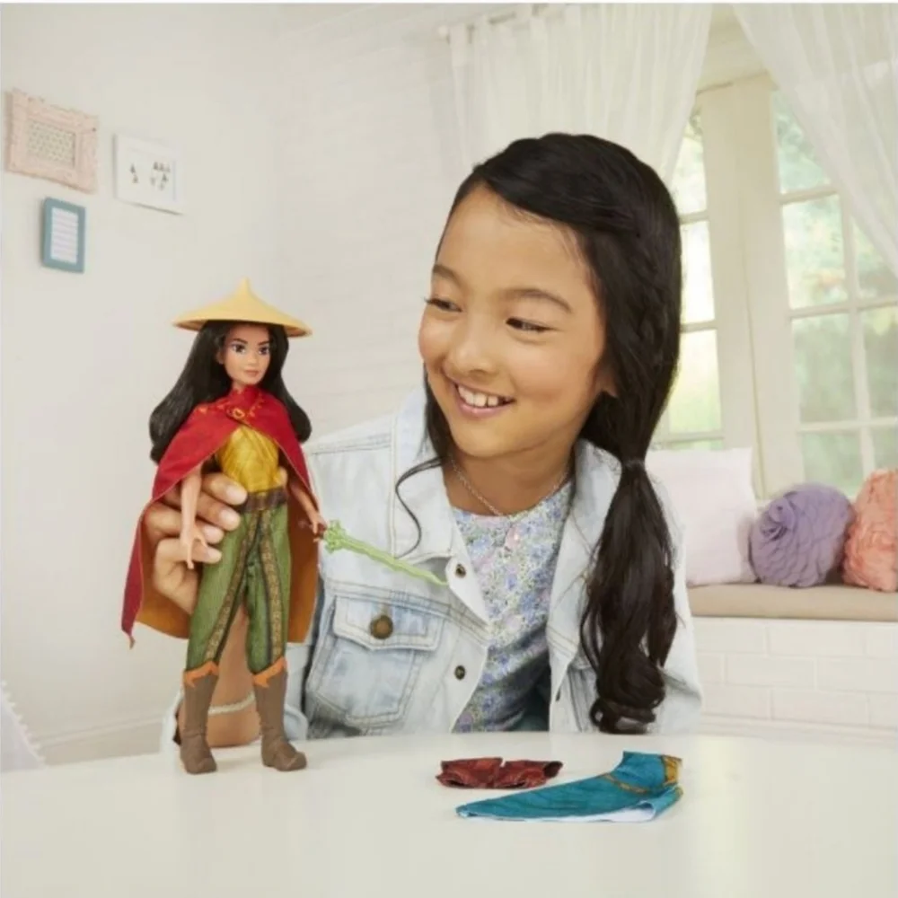 NEW Disney Raya and the Last Dragon Raya DollThe doll includes pants, a cape